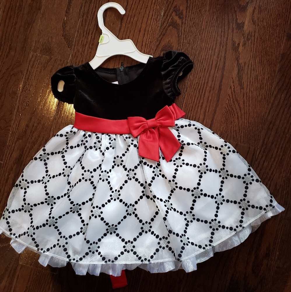 Like new baby girl holiday dress ♥️♥️